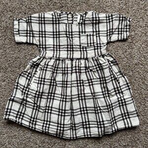 2-3yr R+C linen-cotton blend dress